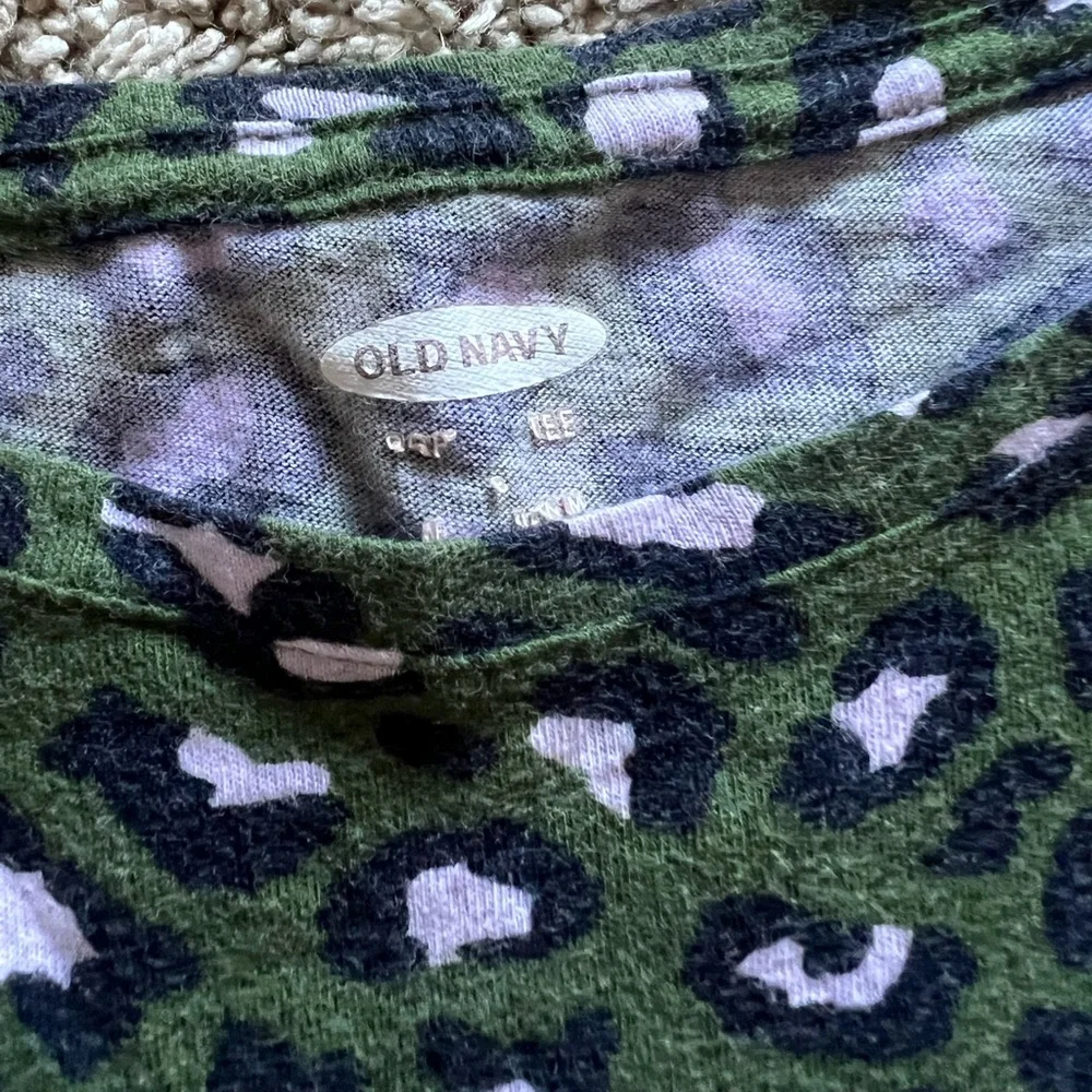 Old Navy Little Girl Leopard Print Dolman Top Size XS 5